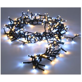 Christmas lights 800 LED microcluster white/warm white 16 meters