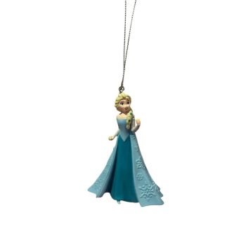 Kurt S. Adler plastic Christmas ornament Disney Elsa 13cm blue