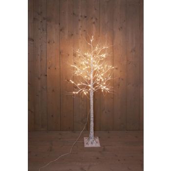 LED Birch Tree 160 cm 140 lights white ip44