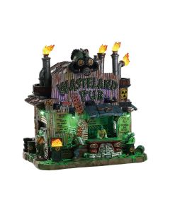 Lemax wasteland pub Spooky Town 2019